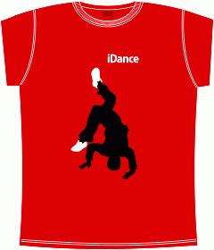 Прикольные футболки: I Dance 1